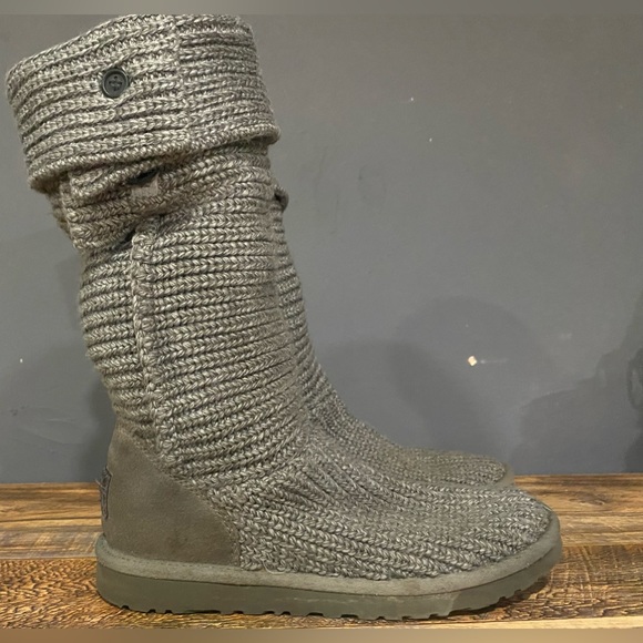 UGG Shoes - UGG Gray Cardy Boots, Women’s 9